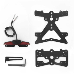 Portatarga regolabile Rizoma Fox per Honda CB 750 Hornet Portatarga regolabile Rizoma Fox per Honda CB 750 Hornet