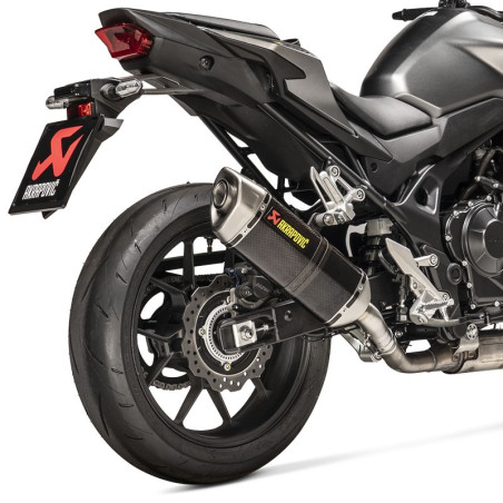 Marmitta Akrapovic Slip On Carbonio per Honda CB 750 Hornet Marmitta Akrapovic Slip On Carbonio per Honda CB 750 Hornet