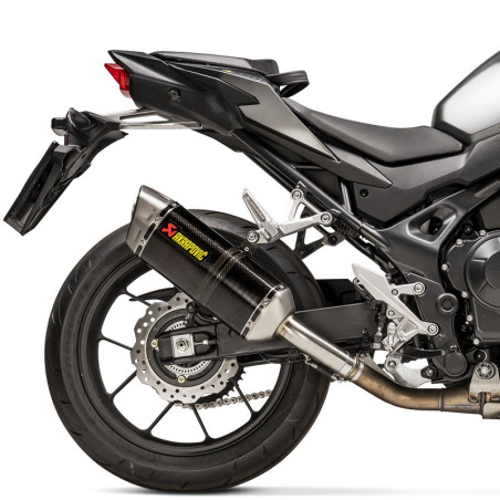 Marmitta Akrapovic Slip On Carbonio per Honda CB 750 Hornet Marmitta Akrapovic Slip On Carbonio per Honda CB 750 Hornet