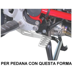 Estensione pedana freno posteriore Wunderlich per BMW R-Nine T versioni dal 2020 Estensione pedana freno posteriore Wunderlich per BMW R-Nine T versioni dal 2020