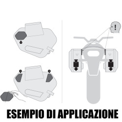Coppia protezioni SW-Motech anti abrasione per borse laterali Coppia protezioni SW-Motech anti abrasione per borse laterali