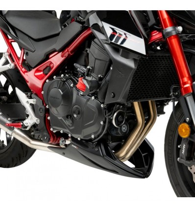 Spoiler inferiore Puig per Honda CB 750 Hornet nero opaco Spoiler inferiore Puig per Honda CB 750 Hornet nero opaco