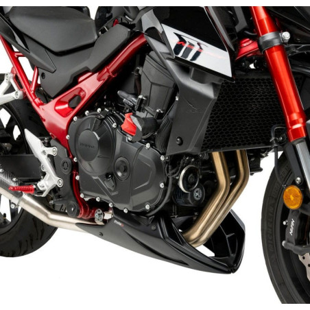 Spoiler inferiore Puig per Honda CB 750 Hornet nero opaco Spoiler inferiore Puig per Honda CB 750 Hornet nero opaco