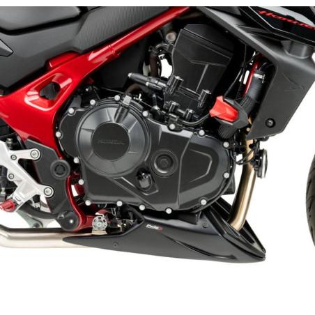 Spoiler inferiore Puig per Honda CB 750 Hornet nero opaco Spoiler inferiore Puig per Honda CB 750 Hornet nero opaco