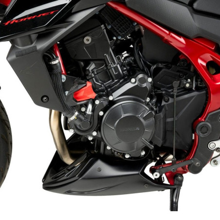 Spoiler inferiore Puig per Honda CB 750 Hornet nero opaco Spoiler inferiore Puig per Honda CB 750 Hornet nero opaco