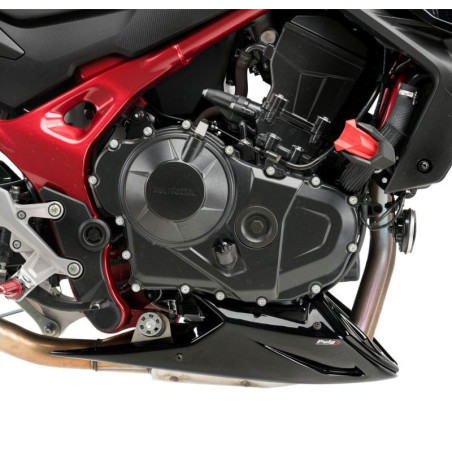 Spoiler inferiore Puig per Honda CB 750 Hornet nero lucido Spoiler inferiore Puig per Honda CB 750 Hornet nero lucido