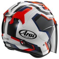 Casco Arai SZ-R VAS RWS Trico bianco, rosso e nero Casco Arai SZ-R VAS RWS Trico bianco, rosso e nero