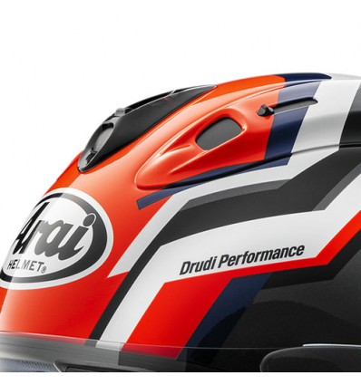 Casco Arai SZ-R VAS RWS Trico bianco, rosso e nero Casco Arai SZ-R VAS RWS Trico bianco, rosso e nero