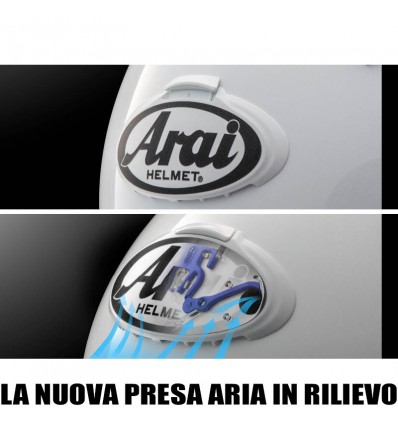 Casco Arai Quantic monocolore bianco lucido Casco Arai Quantic monocolore bianco lucido