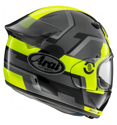 Casco Arai Quantic Face Fluor Yellow Casco Arai Quantic Face Fluor Yellow