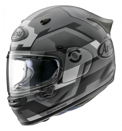 Casco Arai Quantic Face grigio e nero opaco