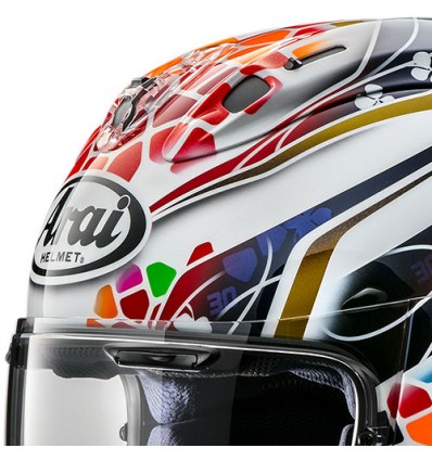 Casco Arai RX-7 Evo Nakagami GP2 multicolore Casco Arai RX-7 Evo Nakagami GP2 multicolore