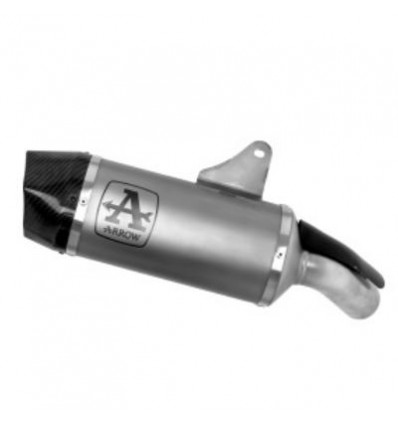 Terminale Arrow Indy Race Titanium Carbon End per Ducati Multistrada 1260