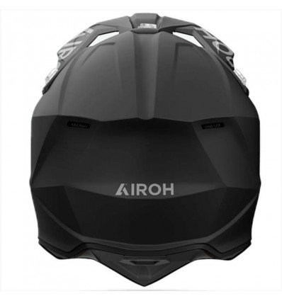 Casco Airoh enduro Wraaap monocolore nero opaco Casco Airoh enduro Wraaap monocolore nero opaco