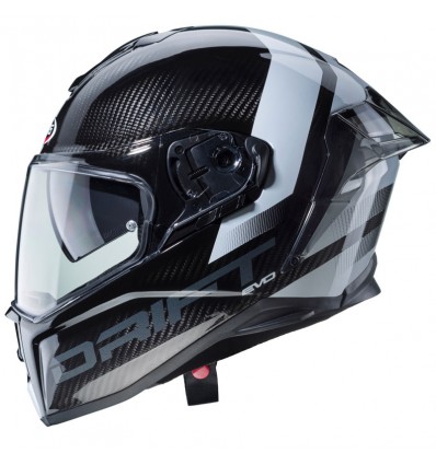 Casco Caberg Drift Evo Carbon Sonic doppia visiera bianco Casco Caberg Drift Evo Carbon Sonic doppia visiera bianco