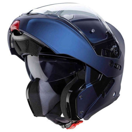 Casco Caberg Horus apribile doppia visiera blu metal opaco Casco Caberg Horus apribile doppia visiera blu metal opaco