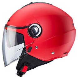 Casco Caberg Riviera V4-X monocolore rosso scuro opaco Casco Caberg Riviera V4-X monocolore rosso scuro opaco