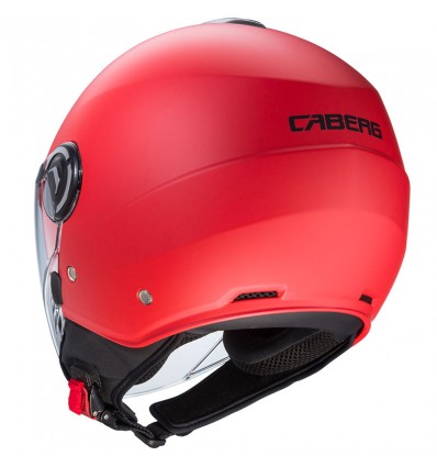 Casco Caberg Riviera V4-X monocolore rosso scuro opaco Casco Caberg Riviera V4-X monocolore rosso scuro opaco