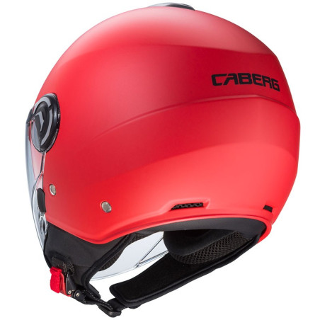 Casco Caberg Riviera V4-X monocolore rosso scuro opaco Casco Caberg Riviera V4-X monocolore rosso scuro opaco