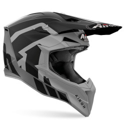Casco Airoh enduro Wraaap Reloaded nero e antracite opaco Casco Airoh enduro Wraaap Reloaded nero e antracite opaco