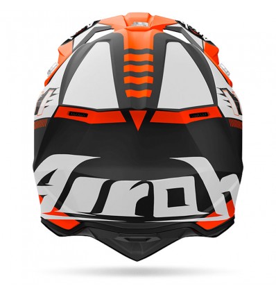 Casco Airoh enduro Wraaap Feel arancio opaco Casco Airoh enduro Wraaap Feel arancio opaco