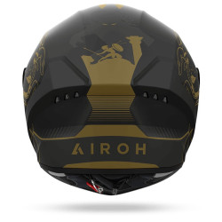 Casco integrale Airoh Connor Titan nero e oro opaco Casco integrale Airoh Connor Titan nero e oro opaco