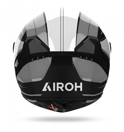 Casco integrale Airoh Connor Dunk grigio, bianco e nero Casco integrale Airoh Connor Dunk grigio, bianco e nero