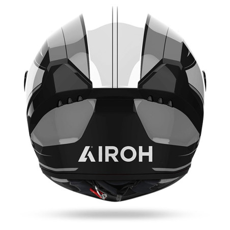 Casco integrale Airoh Connor Dunk grigio, bianco e nero Casco integrale Airoh Connor Dunk grigio, bianco e nero
