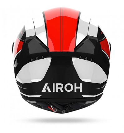 Casco integrale Airoh Connor Dunk bianco, nero e rosso Casco integrale Airoh Connor Dunk bianco, nero e rosso