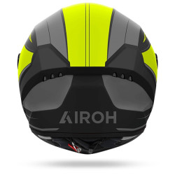Casco integrale Airoh Connor Dunk nero e giallo opaco Casco integrale Airoh Connor Dunk nero e giallo opaco