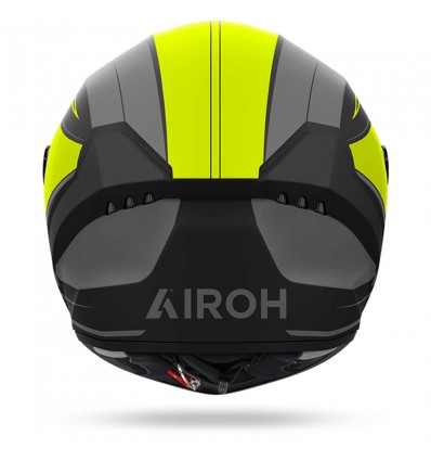 Casco integrale Airoh Connor Dunk nero e giallo opaco Casco integrale Airoh Connor Dunk nero e giallo opaco