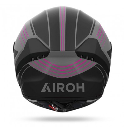 Casco integrale Airoh Connor Achieve grigio e fucsia opaco Casco integrale Airoh Connor Achieve grigio e fucsia opaco