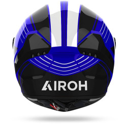 Casco integrale Airoh Connor Achieve nero e blu Casco integrale Airoh Connor Achieve nero e blu