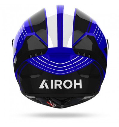 Casco integrale Airoh Connor Achieve nero e blu Casco integrale Airoh Connor Achieve nero e blu