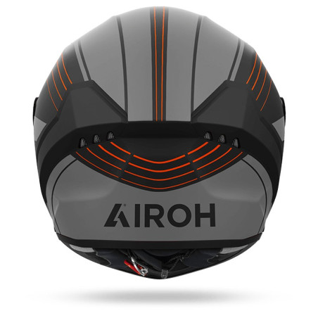 Casco integrale Airoh Connor Achieve grigio e arancio opaco Casco integrale Airoh Connor Achieve grigio e arancio opaco