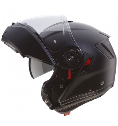 Casco Caberg Levo-X apribile doppia visiera nero opaco Casco Caberg Levo-X apribile doppia visiera nero opaco