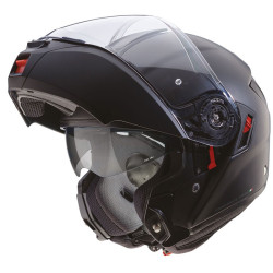 Casco Caberg Levo-X apribile doppia visiera nero opaco Casco Caberg Levo-X apribile doppia visiera nero opaco