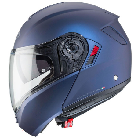Casco Caberg Levo-X apribile doppia visiera blu metal opaco Casco Caberg Levo-X apribile doppia visiera blu metal opaco
