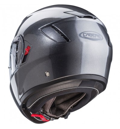 Casco Caberg Levo-X apribile doppia visiera antracite metal Casco Caberg Levo-X apribile doppia visiera antracite metal