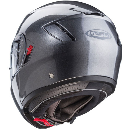Casco Caberg Levo-X apribile doppia visiera antracite metal Casco Caberg Levo-X apribile doppia visiera antracite metal