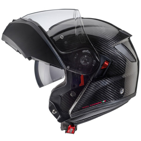 Casco Caberg Levo-X Carbon apribile doppia visiera lucido Casco Caberg Levo-X Carbon apribile doppia visiera lucido