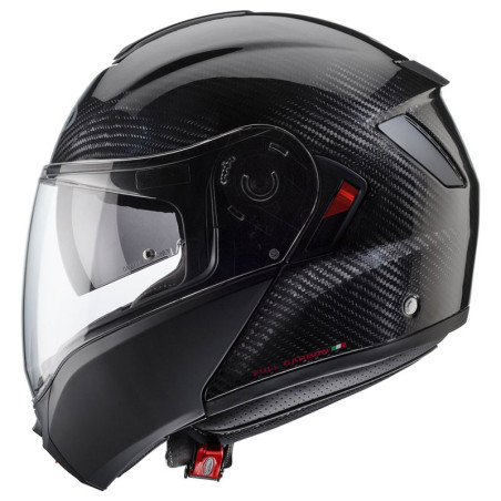 Casco Caberg Levo-X Carbon apribile doppia visiera lucido Casco Caberg Levo-X Carbon apribile doppia visiera lucido