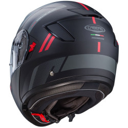Casco Caberg Levo-X Manta apribile doppia visiera nero, grigio e rosso opaco Casco Caberg Levo-X Manta apribile doppia visiera nero, grigio e rosso opaco