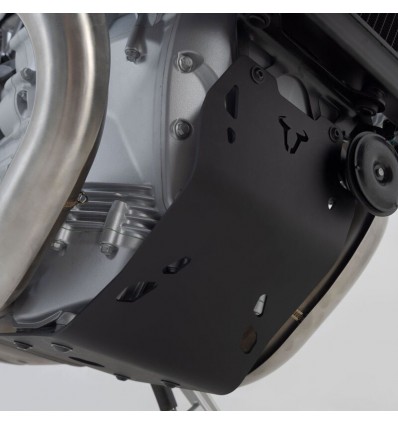 Paracoppa in alluminio nero SW-Motech per Moto Guzzi V100 Mandello Paracoppa in alluminio nero SW-Motech per Moto Guzzi V100 Mandello