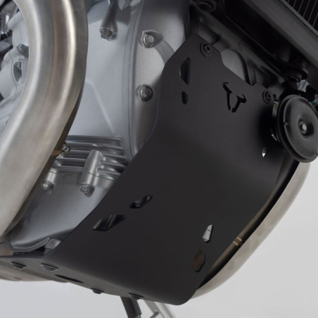 Paracoppa in alluminio nero SW-Motech per Moto Guzzi V100 Mandello Paracoppa in alluminio nero SW-Motech per Moto Guzzi V100 Mandello