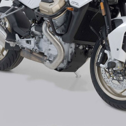 Paracoppa in alluminio nero SW-Motech per Moto Guzzi V100 Mandello Paracoppa in alluminio nero SW-Motech per Moto Guzzi V100 Mandello