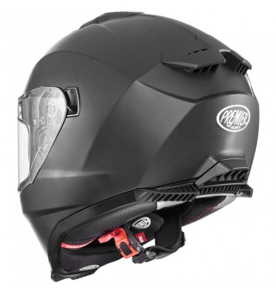 Casco integrale Premier Typhoon nero opaco Casco integrale Premier Typhoon nero opaco