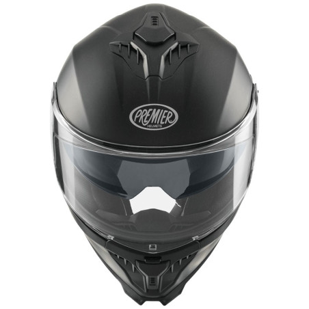 Casco integrale Premier Typhoon nero opaco Casco integrale Premier Typhoon nero opaco