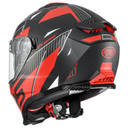 Casco integrale Premier Typhoon RS 92BM nero e rosso opaco Casco integrale Premier Typhoon RS 92BM nero e rosso opaco