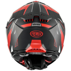 Casco integrale Premier Typhoon RS 92BM nero e rosso opaco Casco integrale Premier Typhoon RS 92BM nero e rosso opaco